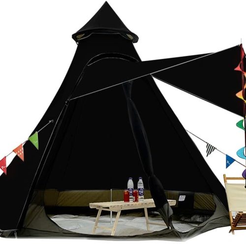 12’x10’x8’Dome Camping Tent 5-6 Person 4 Season Double Layers Waterproof Anti-UV Windproof Tents Family Outdoor Camping Tent