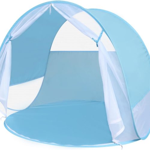 Portable Anti-UV Pop-Up Beach Tent- Ultimate Sun Shelter & Kids’ Play Tent